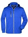 Heren Softshell Jas Daiber Maritime JN1078 Nautic Blue-Navy-Wit